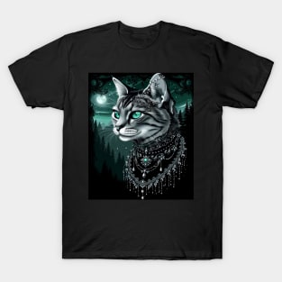 Victorian Silver Bengal T-Shirt